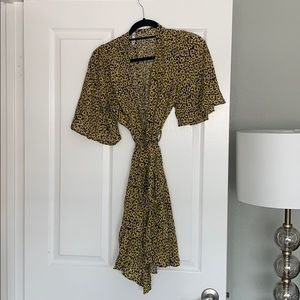 Daisy wrap dress